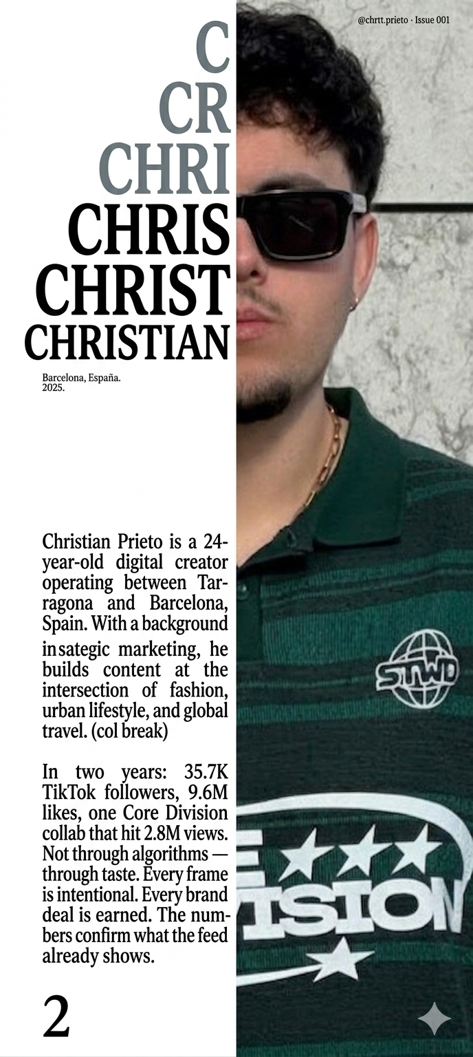 Christian Prieto editorial
